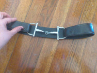 Brown Gucci horsebit belt, size 4-6