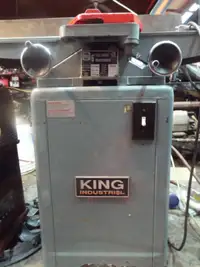 King 6" industrial  woodworking jointer 3600,