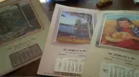 3 Vintage Calendars, Wm. Heinmiller & Son, Chesley, Ontario