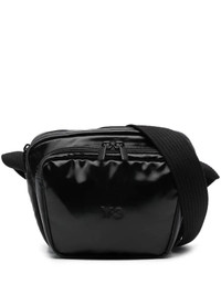 Y-3 cross body bag  logo embossed unisex