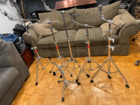Heavy duty Cymbal and Snare Stands 