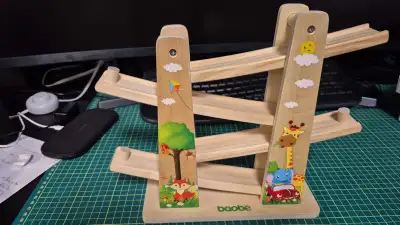 Wooden Descender on 3 Levels - Ants Slide (slide only), View more