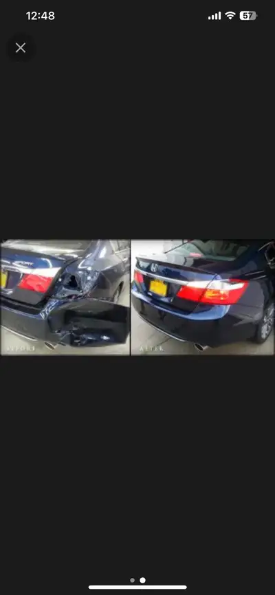 WE COME TO YOU over 20 years experience dent repair, pushed in a crack, bumper, repair, rust repair,...