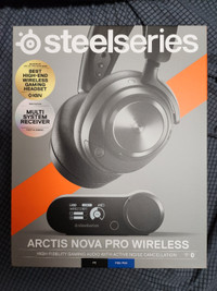 BNIB SteelSeries arctis nova pro wireless ps5 PC+ free gift