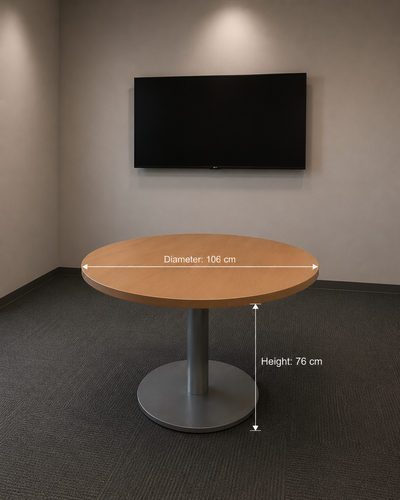 Round Table - Sturdy and stable, View more