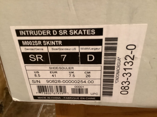 CCM Intruder skates size 7 in Skates & Blades in Ottawa - Image 4