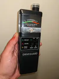 DRIVEGUARD Breathalyzer Alcohol Tester (R-110)
