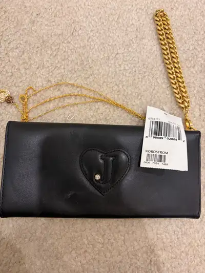 Juicy couture black vintage wallet wristlet , View more