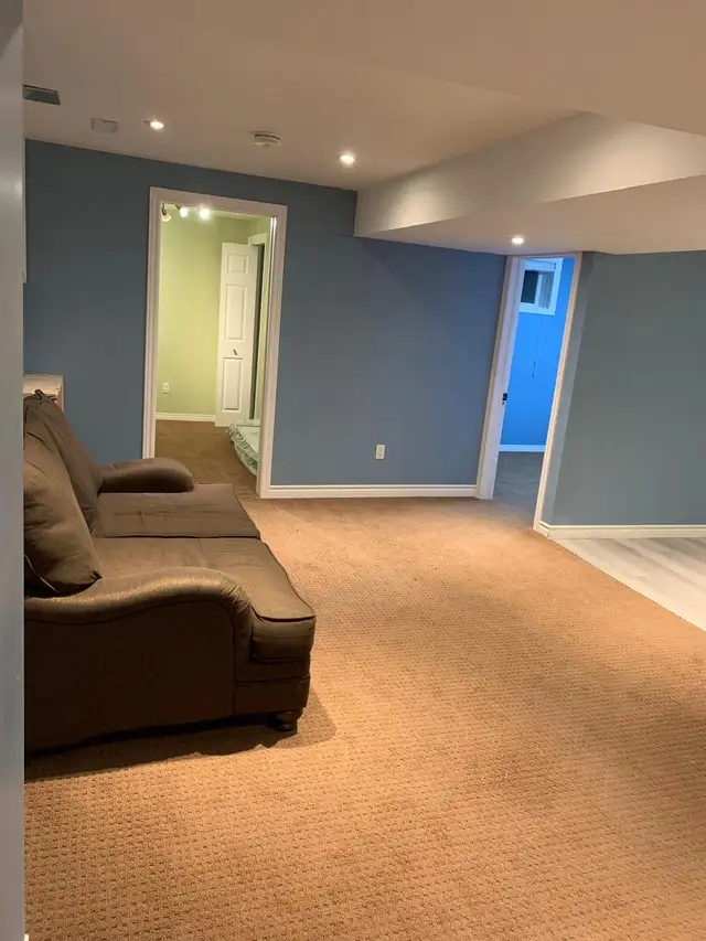 2 Bedroom legal basement for rent with separate entrance