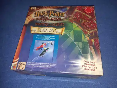 2002 Harry Potter And The Chamber Of Secrets Trivia Game, View more
