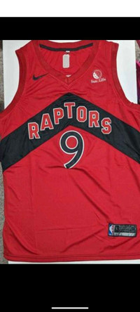 Brand new NBA Men's R J Barrett Red Toronto Raptors Jersey