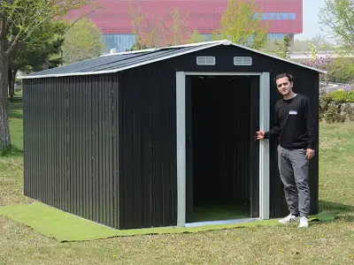 10x8 Metal Garden Shed - Relyard Outdoor Storage, View more