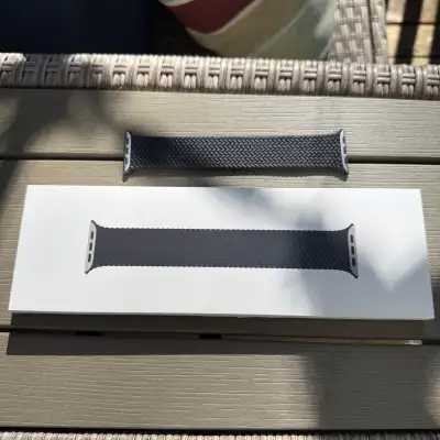 Apple Watch 45mm Midnight Braided Solo Loop - Size 5, View more