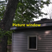 Shed Window -  21.5(w) x 28, Vinyl, White, Picture