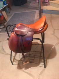 English  all purpose  saddle  made by Schleese