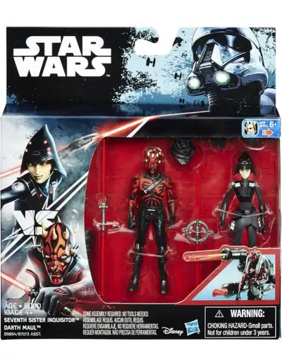 Star Wars Rebels Seventh Sister Inquisitor vs Darth Maul, View more
