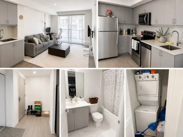 Bright 1 Bedroom Apartment Available ASAP – 55 Smooth Rose Court in Long Term Rentals in City of Toronto - Image 2