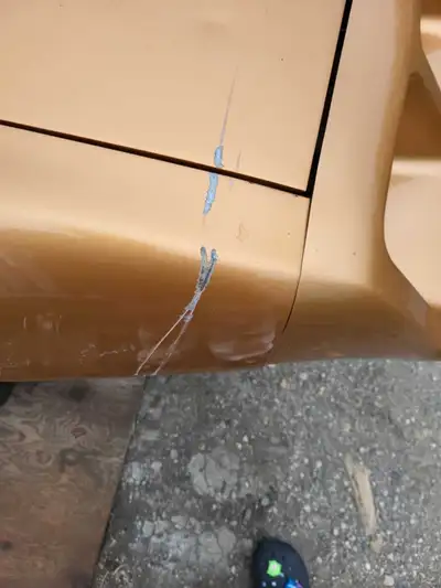 Drivers front fender. Ashtray with sliding bracket. Rear taillights. Seat belt holder for the seats....