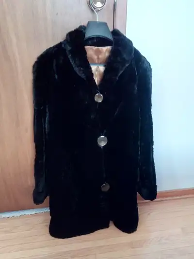 Black Mink Coat, View more