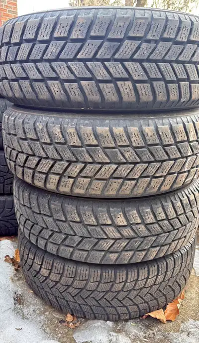 4 different sets available no rims Price is for set of 4 255/45/r17 215/65/r16 235/55/r19 215/60/r17...