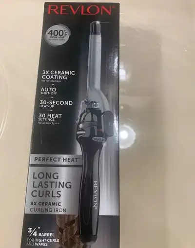 Revlon Curling Iron with 3/4inch Barrel - $20, View more