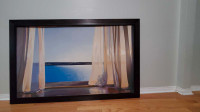Beautiful Painting - slight frame damage, but not noticeable