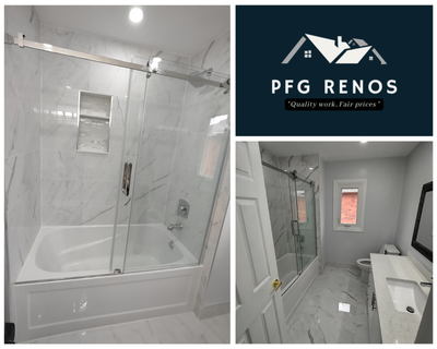 Bathroom Renovations - All materials included $8000 . Xmas Promo, View more