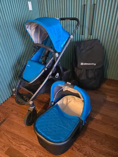 Complete UppaBaby Vista stroller set, View more