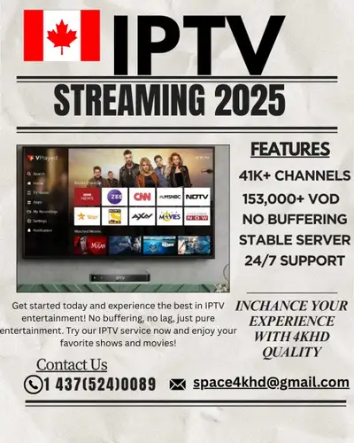 Best quality 4K subscription , View more
