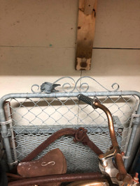 ANTIQUE GALVANIZED GATE