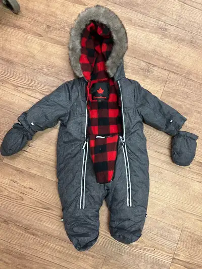 Canadiana snowsuit 0-3months, View more