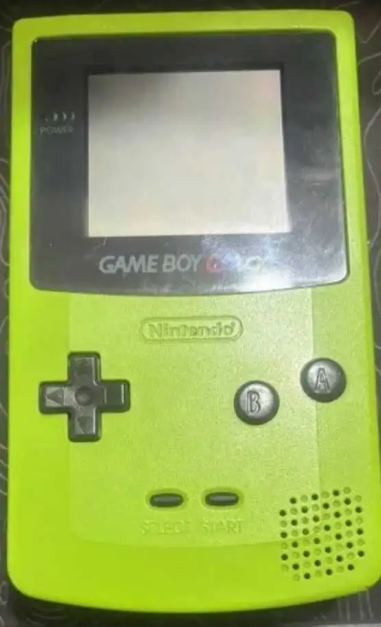 Nintendo Gameboy Color lime green / tested