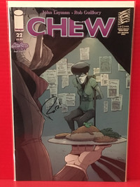 Chew (2009) 22 VF signed by Rob Guillory no COA