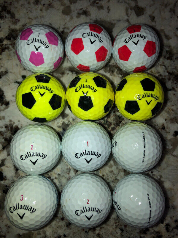 Callaway Chrome Soft and Chrome Soft Soccer Used golf balls dans Golf  à Kitchener / Waterloo - Image 4