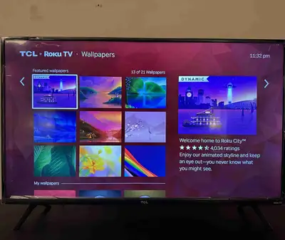 Selling my 43-inch TCL 4K Roku Smart TV in excellent condition. Barely used — only around 7 months!...