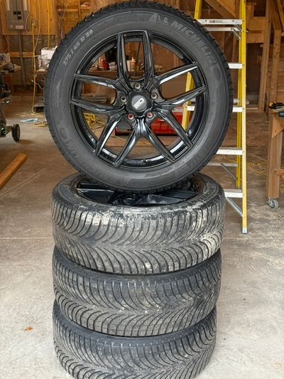 I have 4 275/45/R20 Michelin Alpin LA2 winter tires on Euro Design Rims, Including TPS. These tires/...