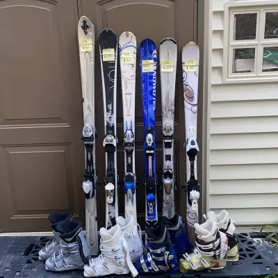 Nice ski with boots , View more