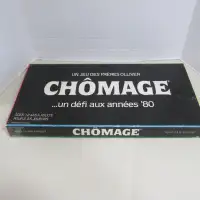 1983 CHOMAGE un défi aux années '80 JEU FRÈRES OLLIVER CHÔMAGE