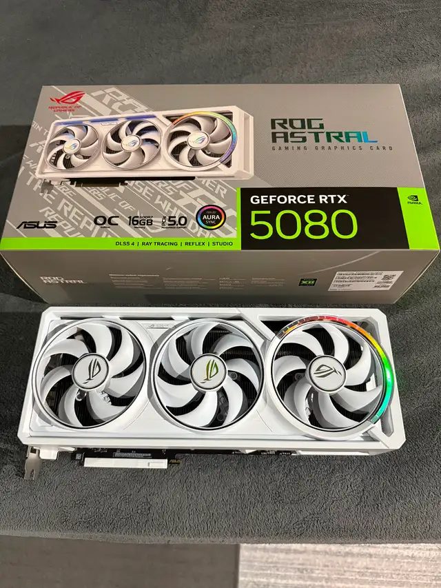 Asus Astral RTX 5080 16GB White