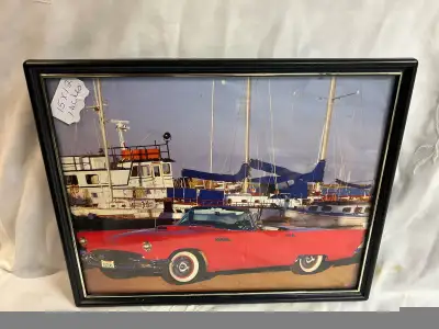 Framed Car Picture, View more