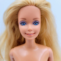 Peaches N’ Cream Barbie Doll 1984 #7926 Vintage Blonde Nude Read