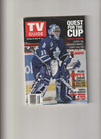 2000 TV Guide: Maple Leaf's Curtis Joseph April 15