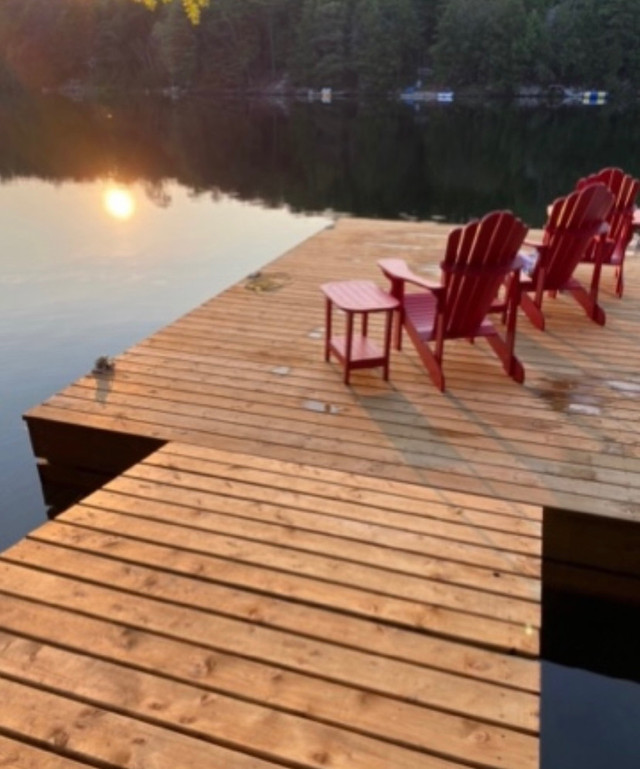 Waterfront Cottage Rental with new Luxury Bunkie in Ontario