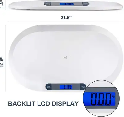 New Condition SMART WEIGH Digital Comfort Scale 44lb