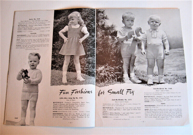 Vintage Knit Patterns / Fleisher Fashions for Babies up to 4 in Hobbies & Crafts in Hamilton - Image 4