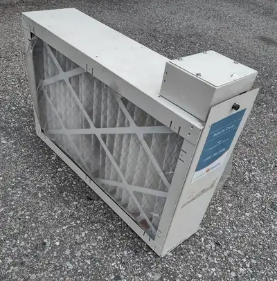 Media Air Cleaner Cabinet with MERV 8 Replacement Filter, View more