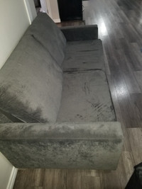 Grey comfy couch