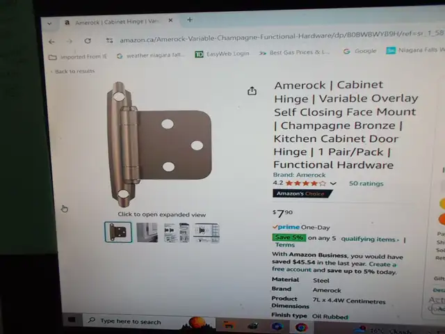 Kitchen Cabinet Handles in Hardware, Nails & Screws in St. Catharines - Image 8