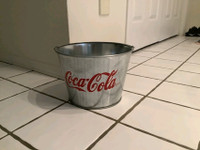 Vintage Coca Cola Ice Pick and Ice bucket