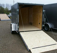 2022 ATV ramp door enclosed utility trailer